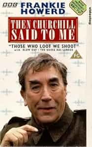 Then Churchill Said to Me Poster