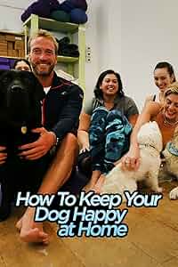 How to Keep Your Dog Happy at Home Poster